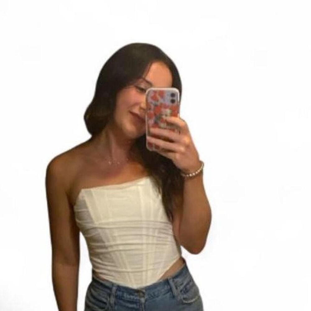 Women's White Corset